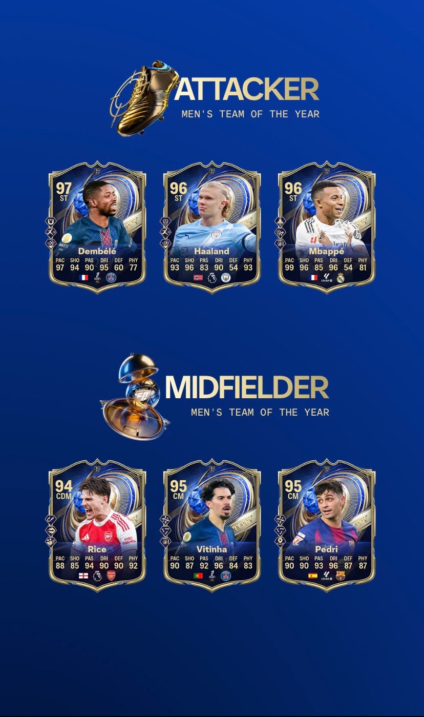 Stadiums TOTY 11 Pack™