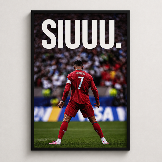 Ronaldo — SIUUU.