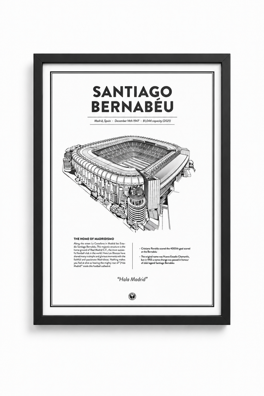 SANTIAGO BERNABEU.